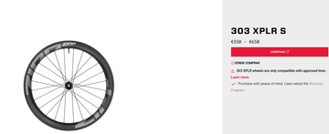 Zipp 303 XPLR S 2026 Wheels de segunda mano