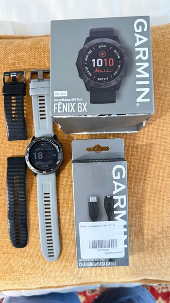Used Garmin Fēnix 6X Pro Solar – Ultimate Multisport GPS Watch 2020 Electronics