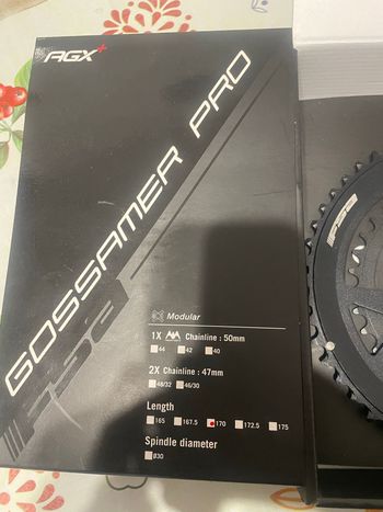 Gebrauchtes Fsa gossamer pro Drivetrain & Pedals
