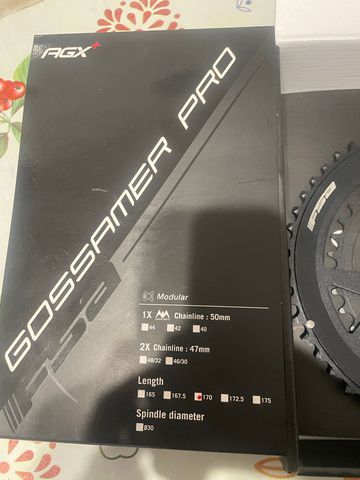 Used Fsa gossamer pro Drivetrain & Pedals