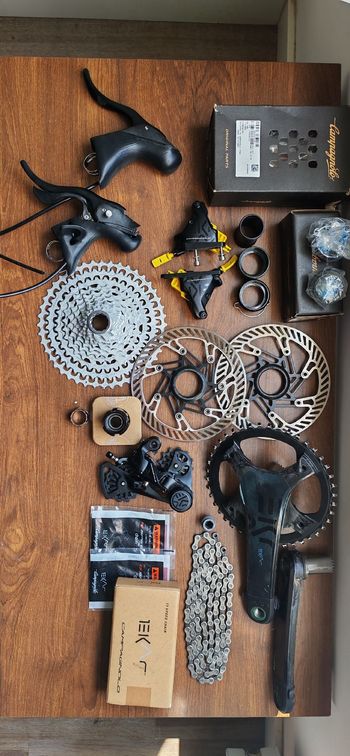 Tweedehands Campagnolo ekar Groupset