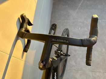 Used Deda Elementi Deda Alanera DCR Carbon Integrated Handlebar 2023 Cockpit