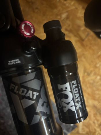 Used Fox Racing fox float x Performance elite Rear Suspension