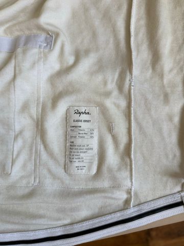 Used Rapha Classic Jersey – White bike — image 5 of 6