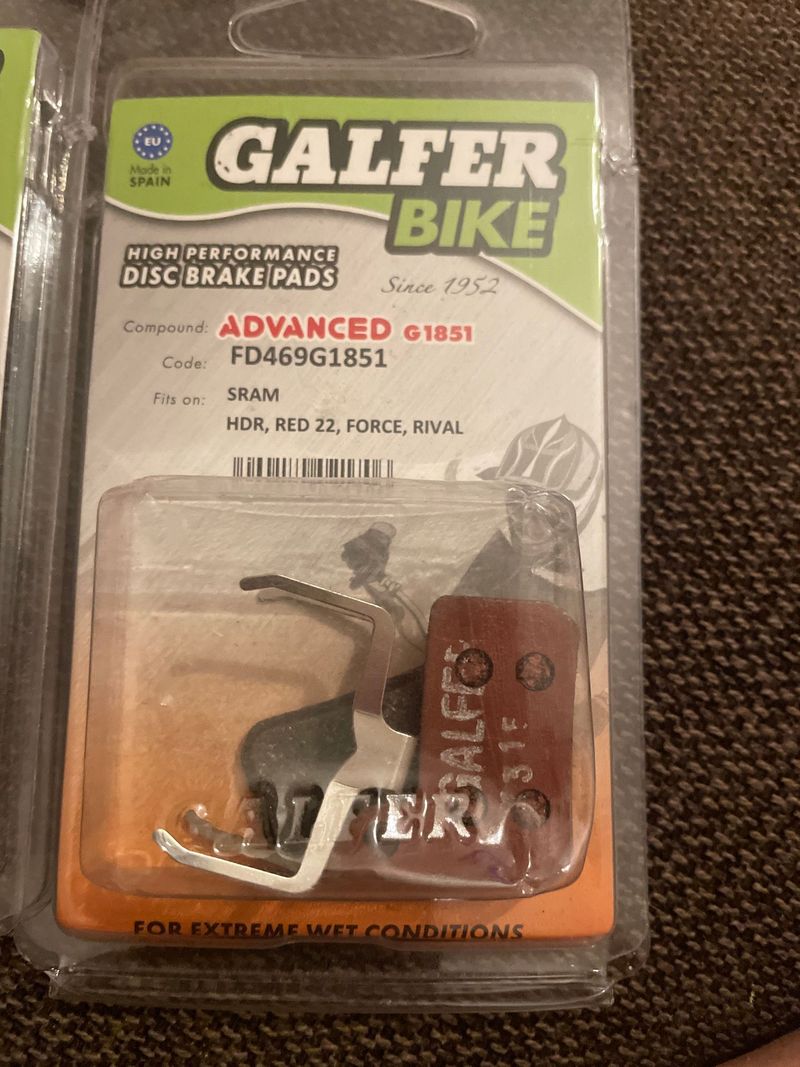 Galfer Advanced 2023 Brakes d'occasion
