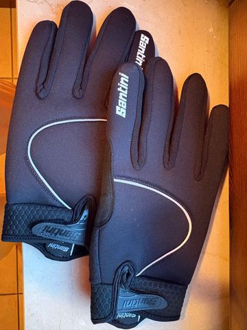 Gebrauchtes Santini Guanti lunghi invernali Cycling Clothing