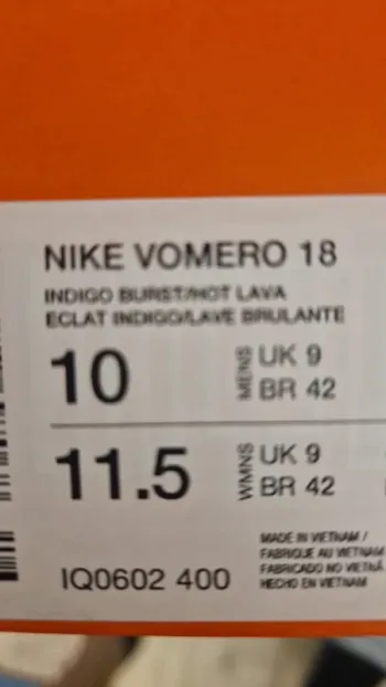 Used Nike Vomero 18 bike — image 4 of 4