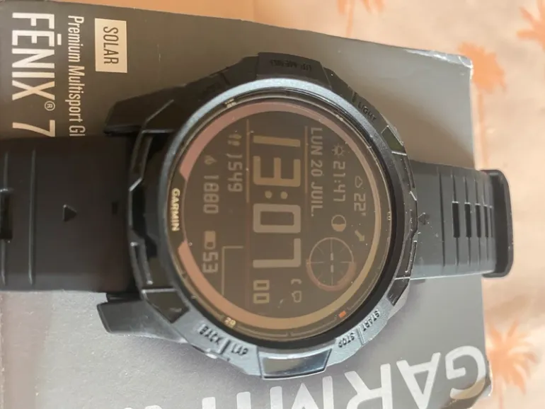 Used Garmin fenix 7x pro solar bike — image 13 of 18