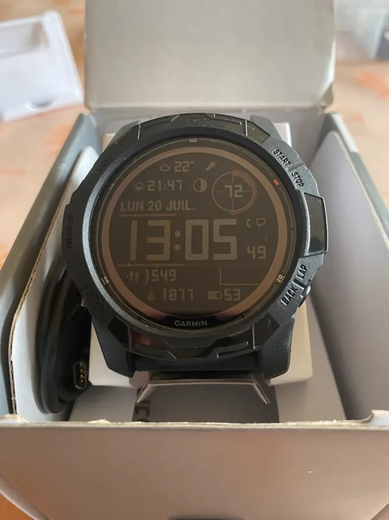 Used Garmin fenix 7x pro solar bike — image 15 of 18