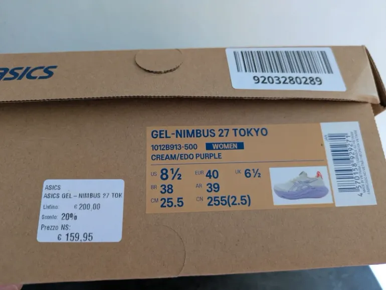 Tweedehands Asics Gel Nimbus 27 Tokio bike — afbeelding 7 van 7