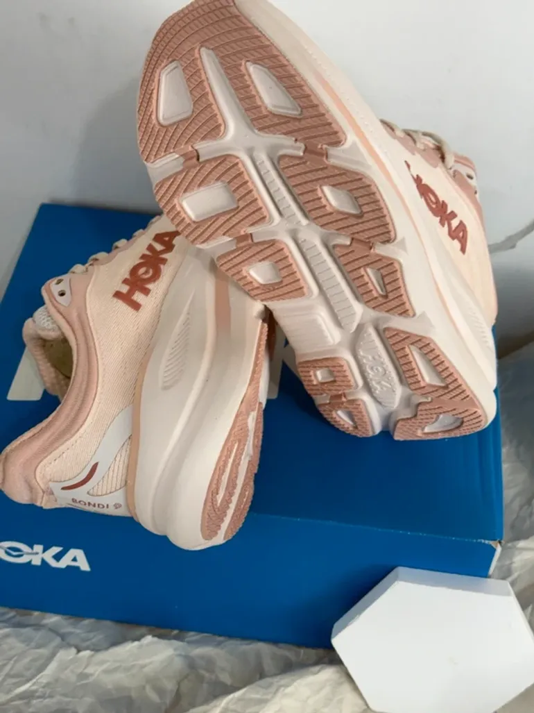 Used Hoka Running Shoes Size 38 bike — image 7 of 15