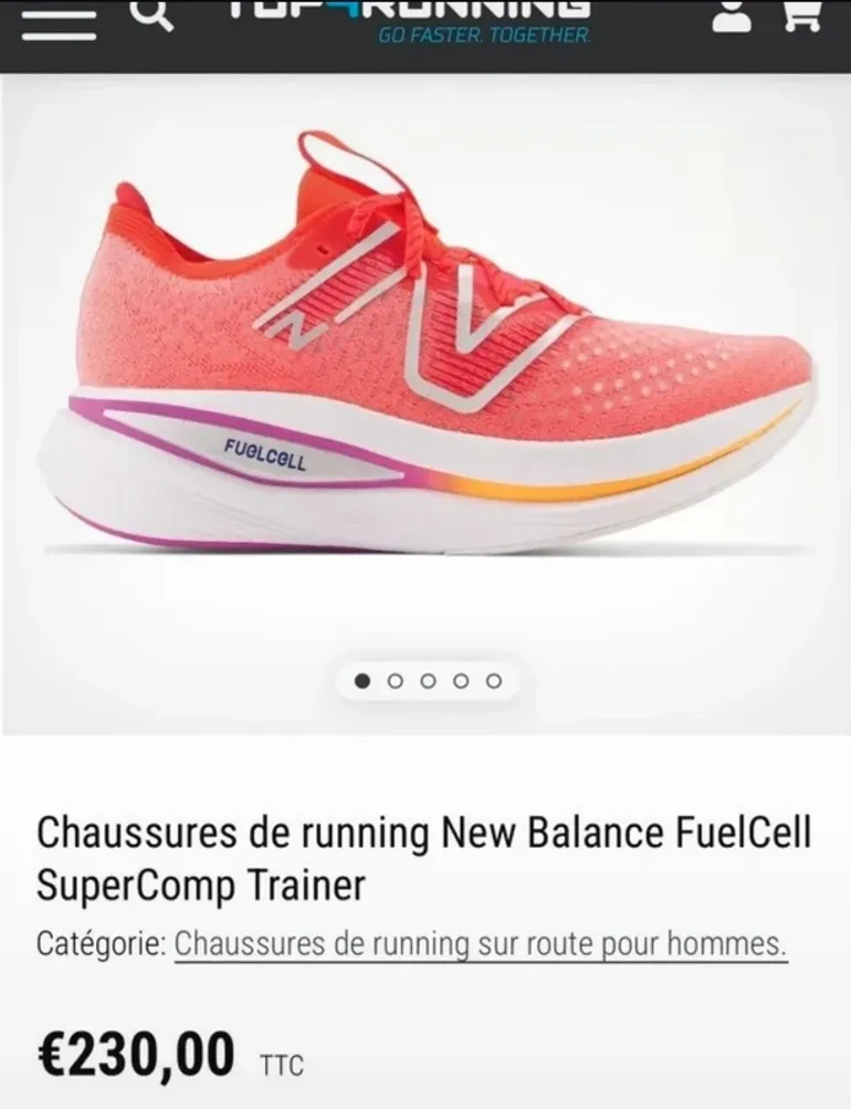 Used New Balance FuelCell SuperComp Trainer bike — image 6 of 6