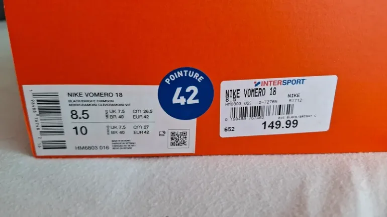 Brugt Nike Vomero 18 bike — billede 6 af 7