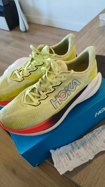 Used Hoka Mach X3 Running Shoes