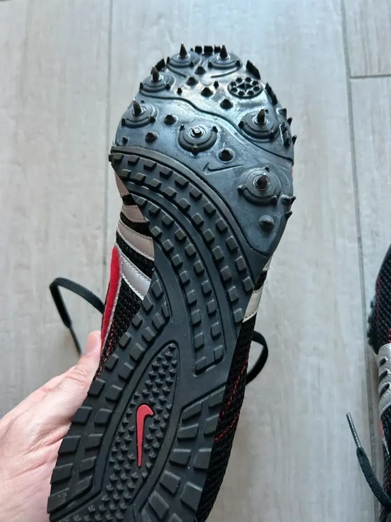 Nike Track Spikes Running Shoes Size 44 US 10 bike usato — immagine 9 di 15