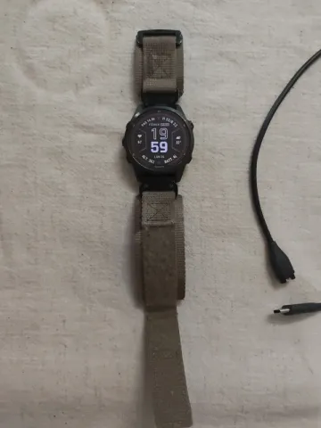Brugt Garmin Fenix 7s pro Sapphire Solar Electronics