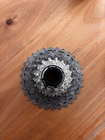 Brugt Shimano Dura Ace CS-R9200 11-30T Cassette 2026 Drivetrain & Pedals