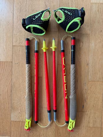 Leki FX One Carbon Poles Running Accessories usato