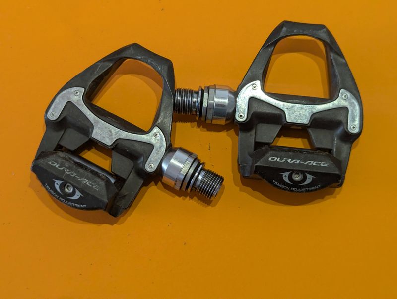 Used Shimano Dura Ace PD-9000 Pedals Drivetrain & Pedals
