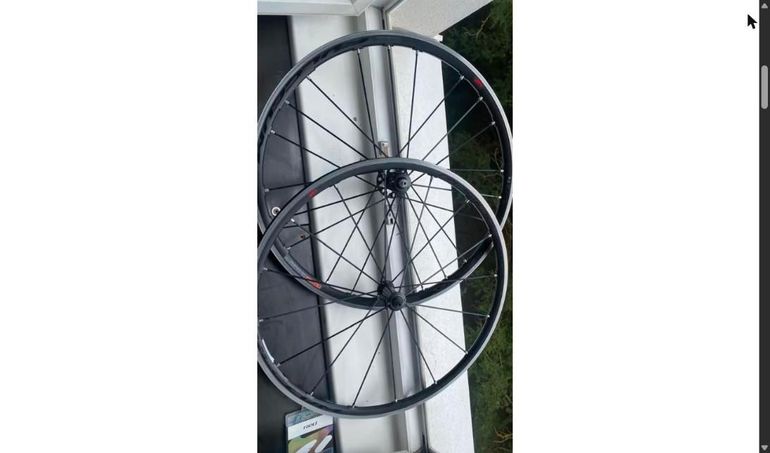 Używany Fulcrum Racing Zero bike — zdjęcie 7 z 7