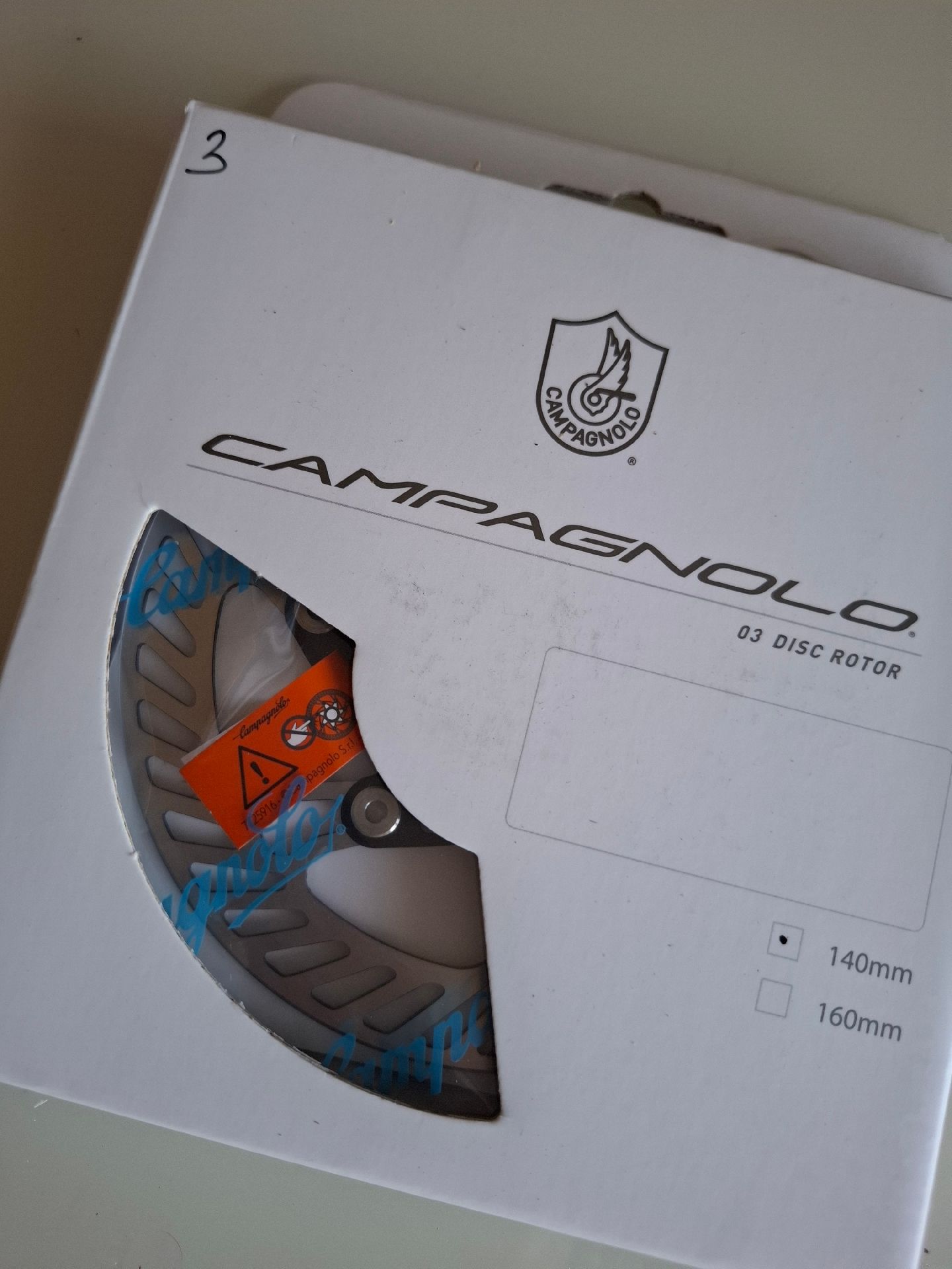 パーツ Campagnolo 03 Disc Rotor 140mm Campagnolo 03 AFS 140mm Brake Rotor | buycycle