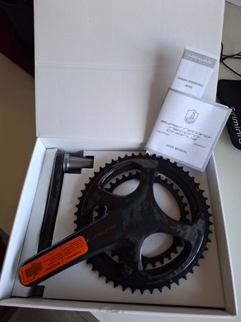 Campagnolo Super Record UT 12V Crankset Drivetrain & Pedals usato