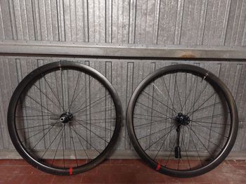 Brugt Wilier Miche NDR38 Carbon Disc Wheels