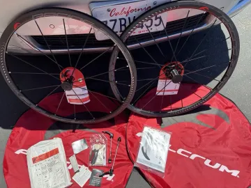 Used Fulcrum Racing Zero Carbon Clincher Wheelset Wheels