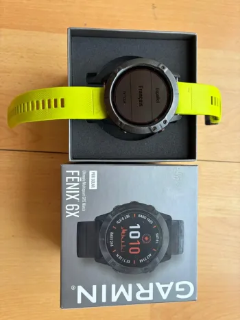 Used Garmin Fenix 6x Pro Solar Electronics