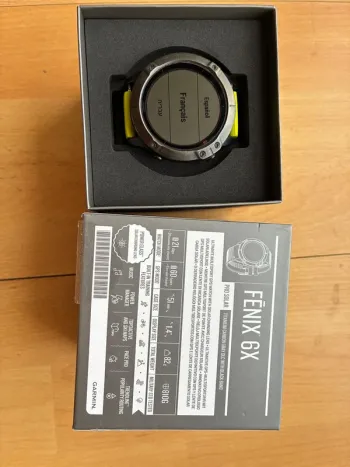 Used Garmin Fenix 6x Pro Solar bike — image 3 of 3