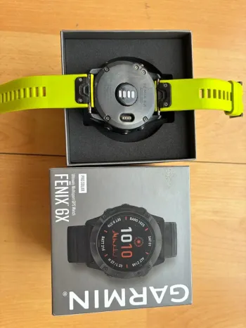 Used Garmin Fenix 6x Pro Solar bike — image 2 of 3