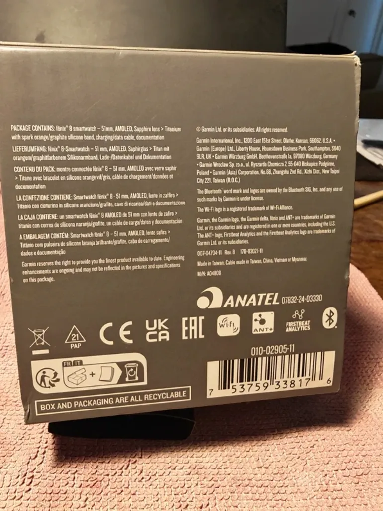 Used Garmin Fenix 8 bike — image 7 of 15