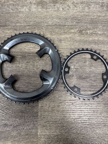 Brugt Shimano Dura-Ace R9100 11v 53-39T Drivetrain & Pedals