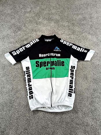 Použité sans Nico sport maillot velo homme taille m -01 8648 cyclisme route respirant Brugge Cycling Clothing
