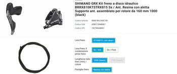 Gebrauchtes Shimano GRX Di2 ST-RX815 + BR-RX810 Disc Brake Kit Brakes