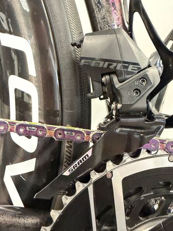 Used Sram Force AXS E1 Front Derailleur 2025 Drivetrain & Pedals