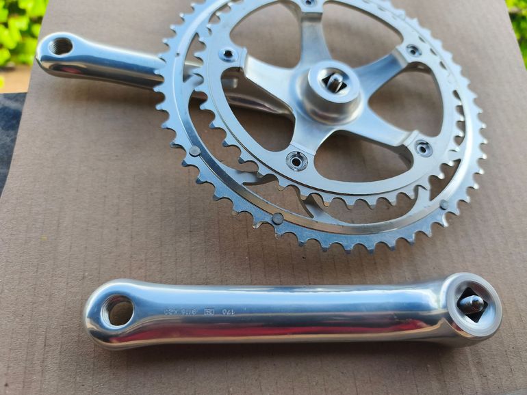 Brugt Campagnolo C-Record Crank 1993 bike — billede 7 af 11
