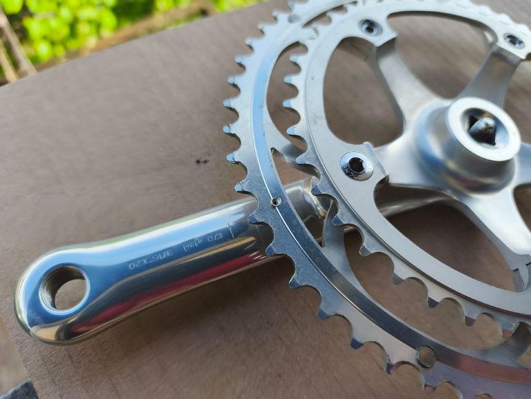 Brugt Campagnolo C-Record Crank 1993 bike — billede 8 af 11