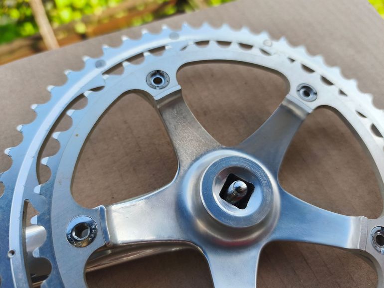 Brugt Campagnolo C-Record Crank 1993 bike — billede 9 af 11