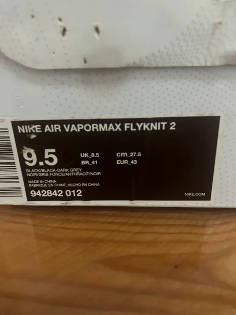 Gebrauchtes Nike Air Vapormax bike — Bild 9 von 9