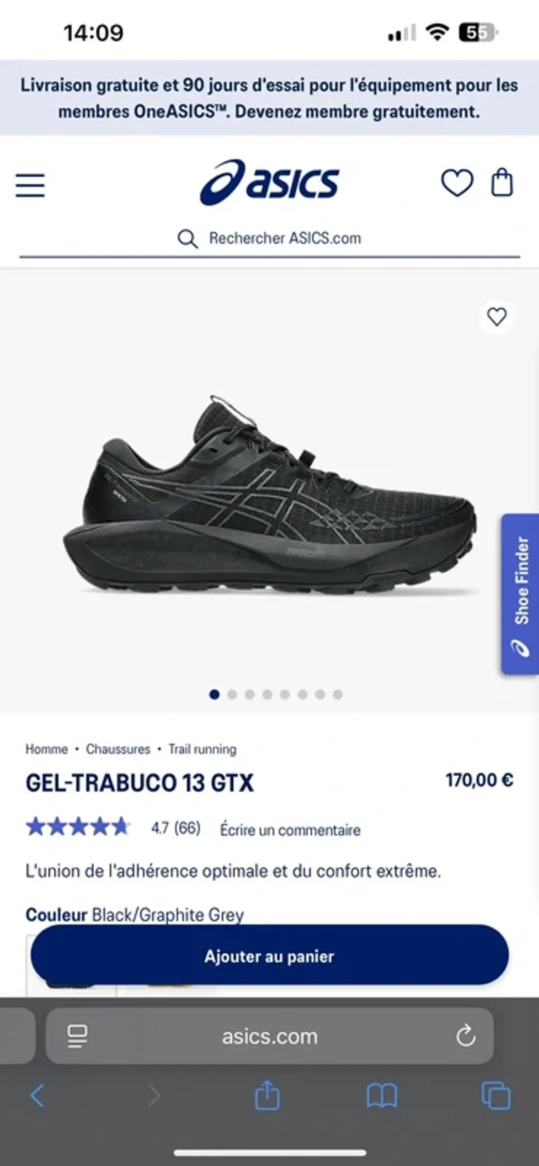 Used Asics Gel-Trabuco 13 GTX bike — image 20 of 21