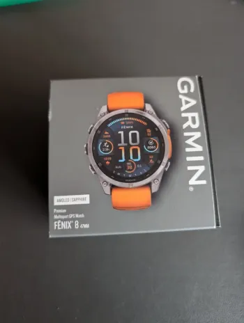 Used Garmin Fenix 8 Amoled Sapphire 47mm bike — image 5 of 8
