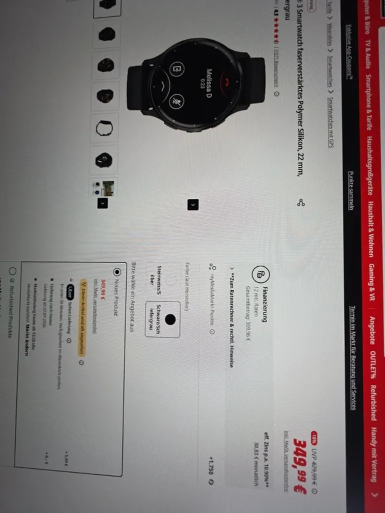 Brugt Garmin Venu 3 bike — billede 4 af 4