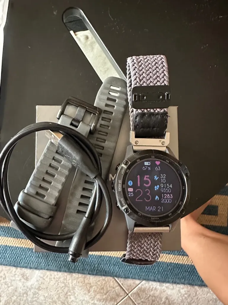 Garmin Fenix 6 Pro Solar bike d'occasion — image 2 sur 6