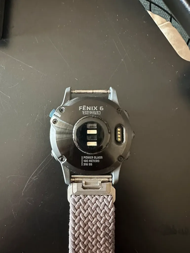 Garmin Fenix 6 Pro Solar bike d'occasion — image 5 sur 6