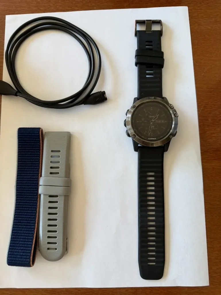 Garmin Fenix 5X Sapphire bike d'occasion — image 4 sur 4