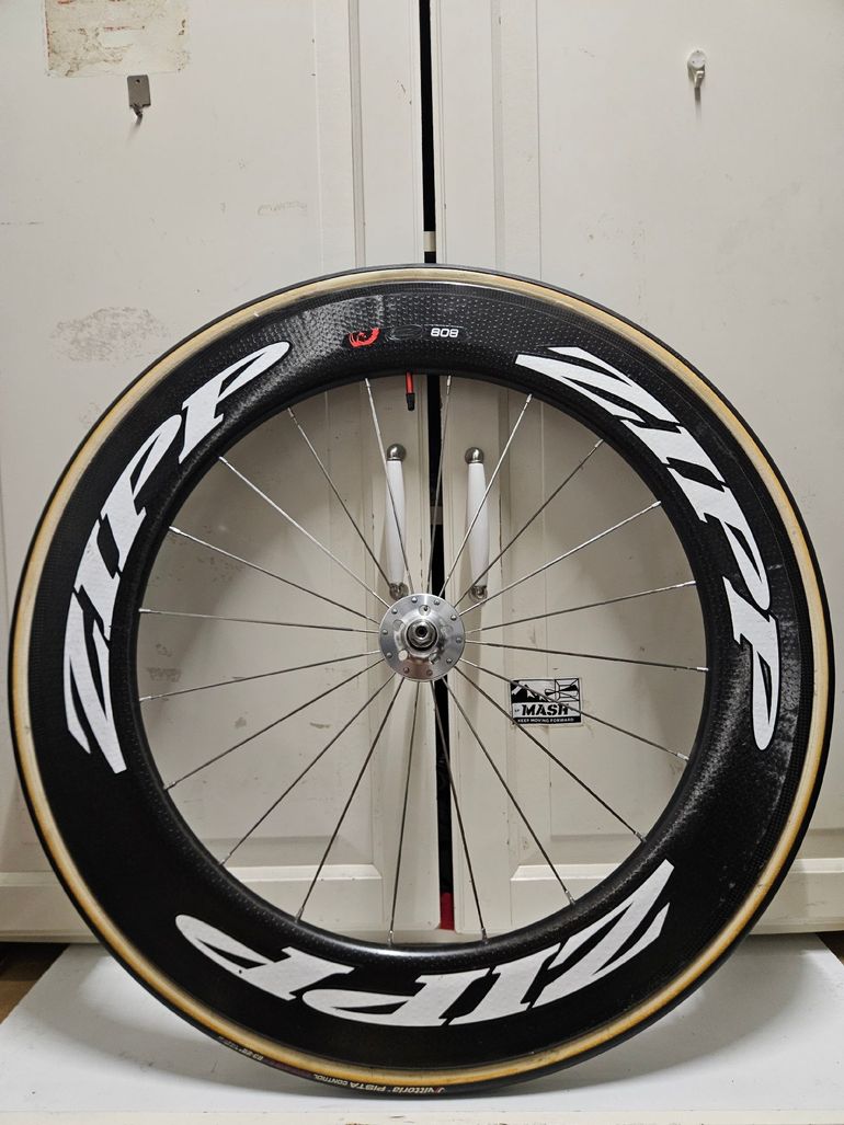 Gebrauchtes Zipp Track Disc + 808 bike — Bild 7 von 11