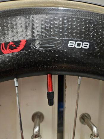 Gebrauchtes Zipp Track Disc + 808 bike — Bild 9 von 11