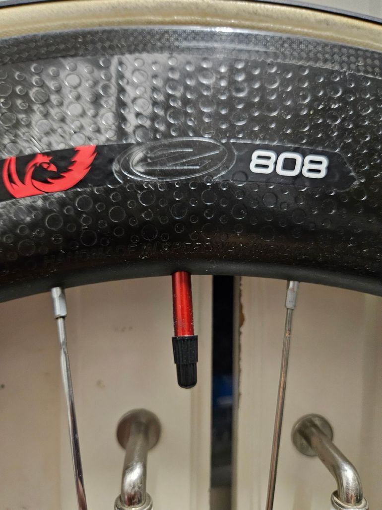 Gebrauchtes Zipp Track Disc + 808 bike — Bild 9 von 11