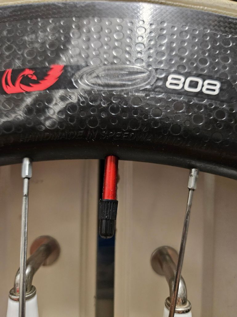 Gebrauchtes Zipp Track Disc + 808 bike — Bild 11 von 11